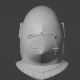 image_2023-10-13_124411893.png Hound Skull Medieval Helmet | High Detail