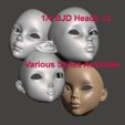 image01.jpg BJD 1/3 75mm Head 00v2 - by SPARX