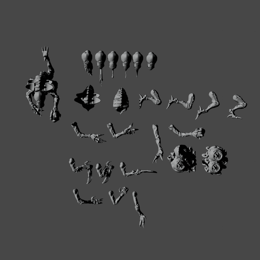 Little DNABorrowers Kit 3D model