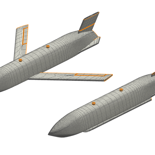🥷 Lockheed AGM-158 JASSM・ STL File for 3D printing・Cults