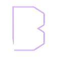 B2.stl Schriftzug Hamburg
