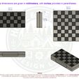 100.jpg Compact Travel Chess Set – 3D Printable STL Files