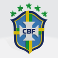 Brazil_national_football_team2.png LOGO 3D MODEL BRAZIL NATIONAL FOOTBALL TEAM