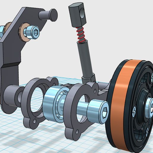 🪖 Tank RC. Suspension・Free 3D File for ・Cults
