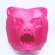 2.jpg Datei STL Bear Head・Modell für 3D-Druck zum herunterladen