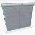 Screen-Shot-2022-08-22-at-8.48.18-PM.png STL file Scale Roll up Diorama RC Garage door. 1/10・3D printing design to download