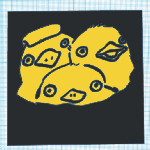 Spirited Away Ducks 3d Photo 3D model