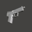 usp95.png HK Usp 9mm Real Size 3D Gun Mold