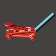IMG_2397a.JPG Free STL file Matchbox / Hotwheels Car Jack - 1:64 20mm Gaslands・3D printable model to download