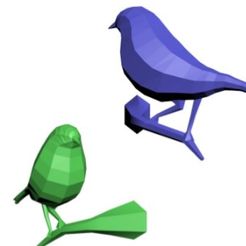IMG_20211231_094209_543.jpg Fichier STL Oiseau géométrique・Plan à imprimer en 3D à télécharger, elviento