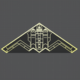 Captura-de-pantalla-2023-10-28-185530.png Northrop Grumman B2 spirit / for keyrings, wall art