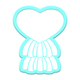 3.png Heart Tassel Cookie Cutters | Standard & Imprint Cutters Included | STL Files