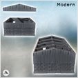3.jpg Stone and wooden industrial building with metal beams without a roof (8) - Modern WW2 WW1 World War Diaroma Wargaming RPG Mini Hobby