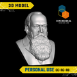Lord-Acton-Personal.png 3D Model of John Dalhberg-Acton - High-Quality STL File for 3D Printing (PERSONAL USE)