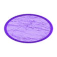 Rock028_75x42mm_elipsoid_base_hollow_PRINT.stl Oval Bases Set – Rocks 28 Variant B Texture (60–170MM) | Perfect For Tabletop Wargames & RPG's