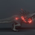 0004.png Disaster Dragon - rigged  [STL file included]