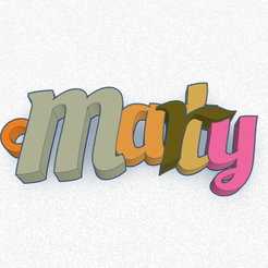 Marty.png Free 3D file Marty keychain・Design to download and 3D print