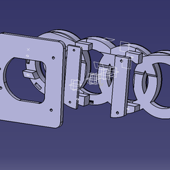 Ring holder for sport honeycomb grille gloss black for the Audi A6 4G C7 from 10 to 15 (not RS6) with and without night vision camera