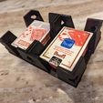 PXL_20230122_013342052.jpg Rolling PLAYING CARD TRAY with Caster Wheels