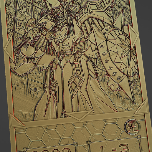 arcana extra joker - anime version - yugioh STL File for Cults