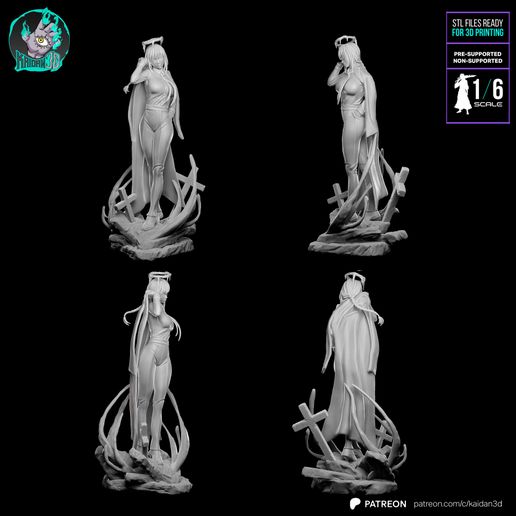 05.jpeg Makima CHAINSAW MAN - STL ready for 3D Printing