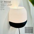 O-Ridge_wall-light_from-top.jpg O' RIDGE  |  Wall Light E14 & E27 fast print