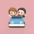 Cod1080-Bride-Groom-Car-1.jpeg 3D file Bride Groom Car・3D printing template to download