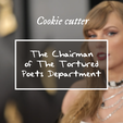 TheChairmanCookie.png Taylor Swift "The Chairman of the TTPD" Cookie cutter