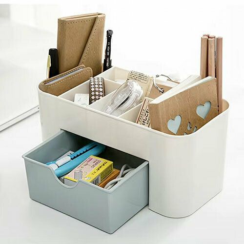 💅 DESKTOP ORGANIZER (cosmetic organizer, drawer organizer, puff storage ...