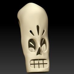 Captura-de-pantalla-87.png Fichier OBJ tête de mort manny・Modèle à télécharger et à imprimer en 3D