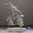 2-30.jpg Panic - Disney Hercules Fan Art Statue - Presupported 3D STL Model