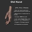 Promotional_02.png Old Hand - Realistic 3D Model