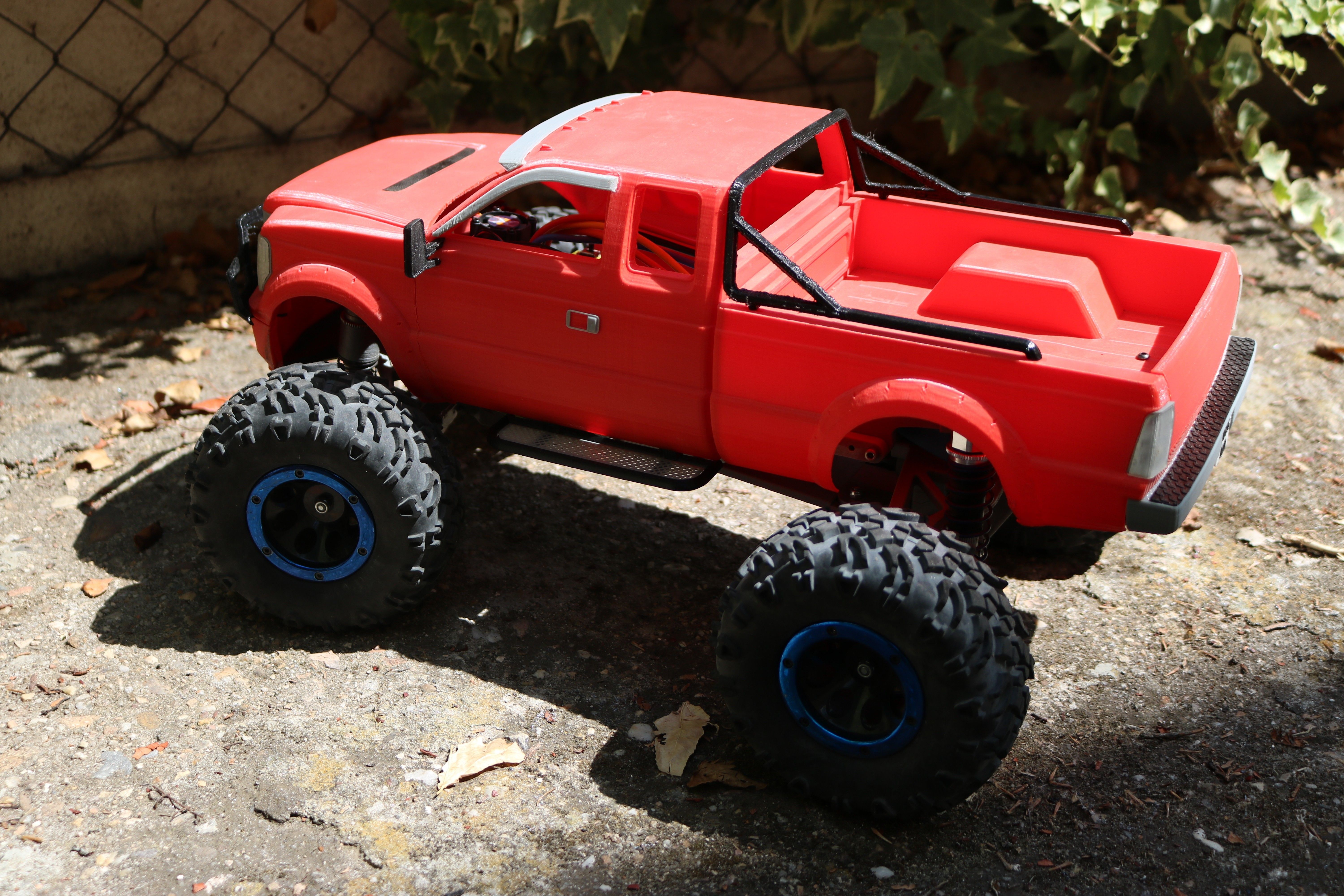 IMG_4926.JPG STL file MyRCCar 1/10 MTC Chassis Updated. Customizable chassis for Monster Truck, Crawler or Scale RC Car・Design to download and 3D print, dlb5