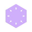 Kupplung_1S.stl Hexagon LED panel