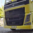 20190803_174325.jpg Free STL file rc truck 1/14 FH grille front face・3D printer design to download