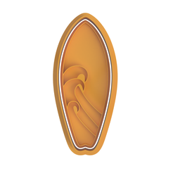 Surf-Board-V2.png Fichier STL Surf Board Cookie Cutter - Uniquement pour usage personnel・Modèle à télécharger et à imprimer en 3D