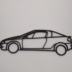Décoration-murale-Opel-tigra.jpg STL file Opel Tigra car wall decoration・3D printer design to download