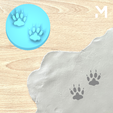 Bear.png Stamp - Animal footprint pair