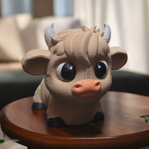 20251013_192219.png Flexi Articulating Cute Highlandcow( Grande+Pequeña)