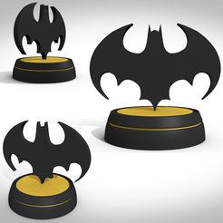 bat.png 3D file Bat symbol 1989・3D printing template to download