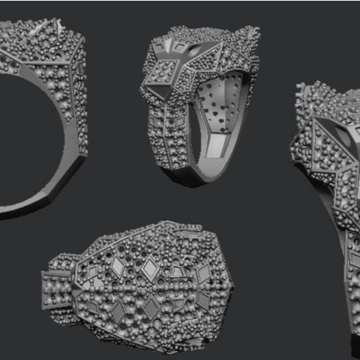 PANTHER RING 3D model