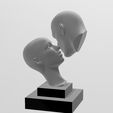 LE-BAISER-2.jpg sculture the kiss woman and man bust without printing support