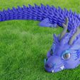 baby-dragon-azul.jpg Articulated Baby Chinese Dragon - FLEXI PRINT-IN-PLACE