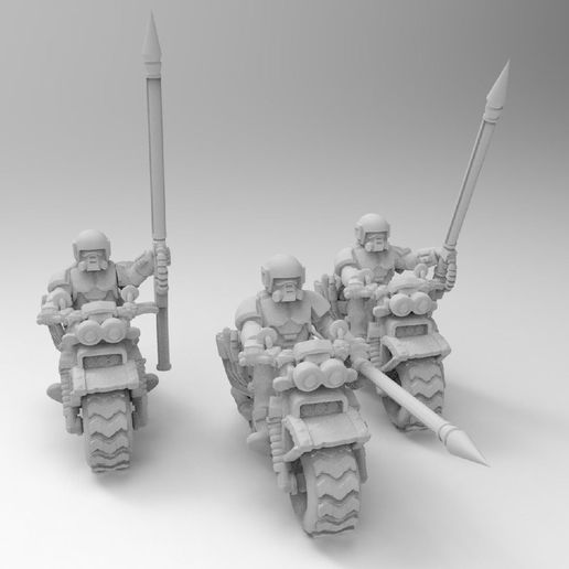 Rough ride rider 3D model