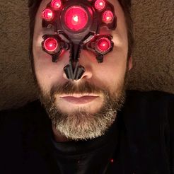 Cyberpunk 2077 Dum Dum faceplate / the most accurate replica