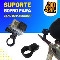 3-Suporte-Gopro-para-Cano.png Suporte Para Cano E Câmera Gopro Airsoft Paintball