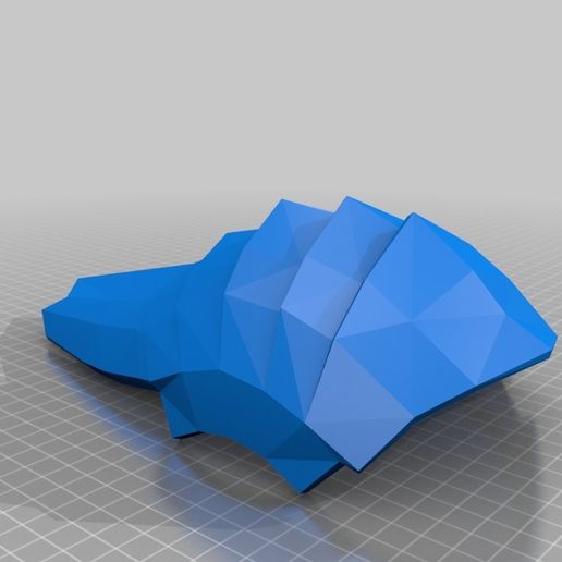 Predator Shoulder Armor 3D model