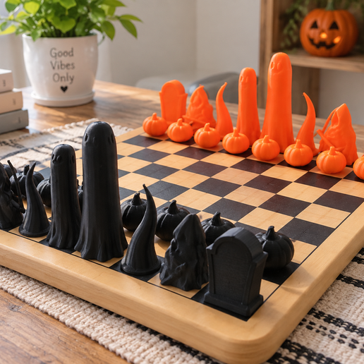 Halloween Chess Set