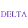 DELTA.stl TACTICAL MILITARY PATCH / PATCH / AIRSOFT BADGE
