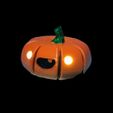 Holloween-Bat-and-Pumpkin-1.jpg Cute Halloween Decorations Bat and Pumpkin with LED Eyes Print in Place
